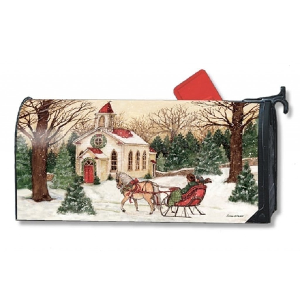 Religious Christmas Mailbox Cover Mailwraps Christmas Mailbox Cover