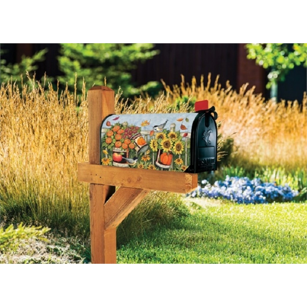 Left for the Birds Mailbox Cover Decorative Mailwraps Mailbox Covers