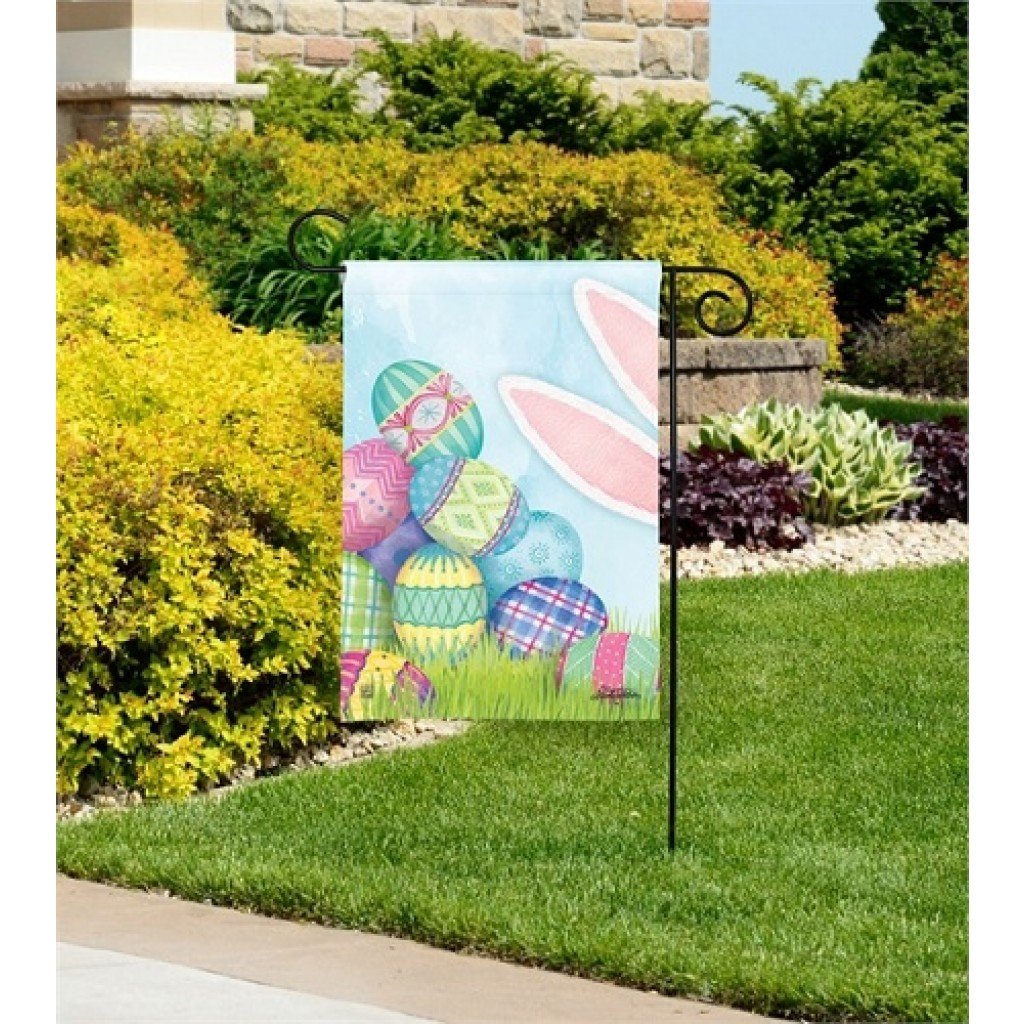 Where is the Bunny Garden Flag Easter Flags Cool Flags Yard Flags