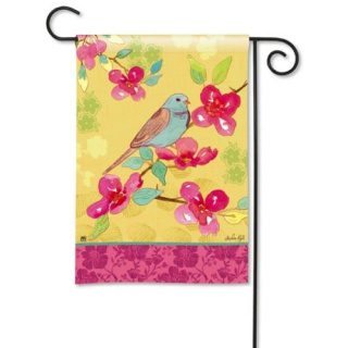 Spring Song Garden Flag | Garden Flag | Floral Flag | Bird Flag | Yard Flag