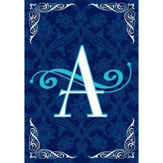 Blue Teal Monogram-A Flag | Personalized, Clearance, Cool, Flags