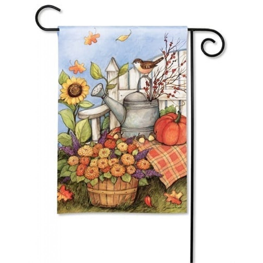 Loving Fall Garden Flag | Fall Flags | Floral Flags | Bird Flags | Yard ...