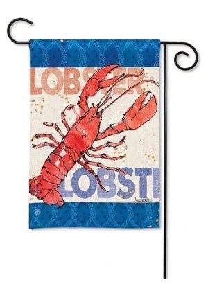 Nautical Lobster Garden Flag | Nautical, Summer, Garden, Flags