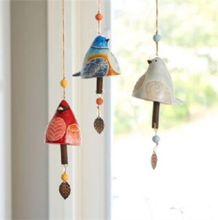 Bird Ceramic Bells Image | Gift Ideas | Ceramic Bells