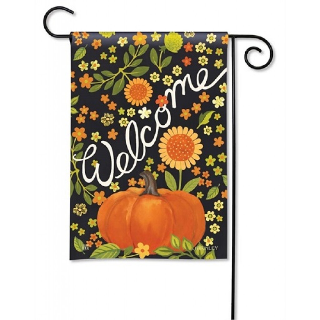 Autumn Meadow Garden Flag | Fall Flags | Floral Flags | Garden Flags