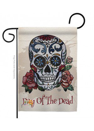 Day of The Dead Garden Flag | Halloween, Cool, Garden, Flags