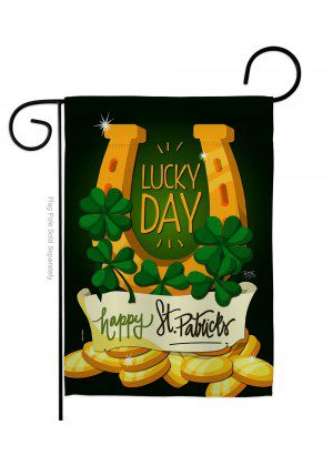 Lucky Day Garden Flag | St. Patrick's Day, Cool, Garden, Flags