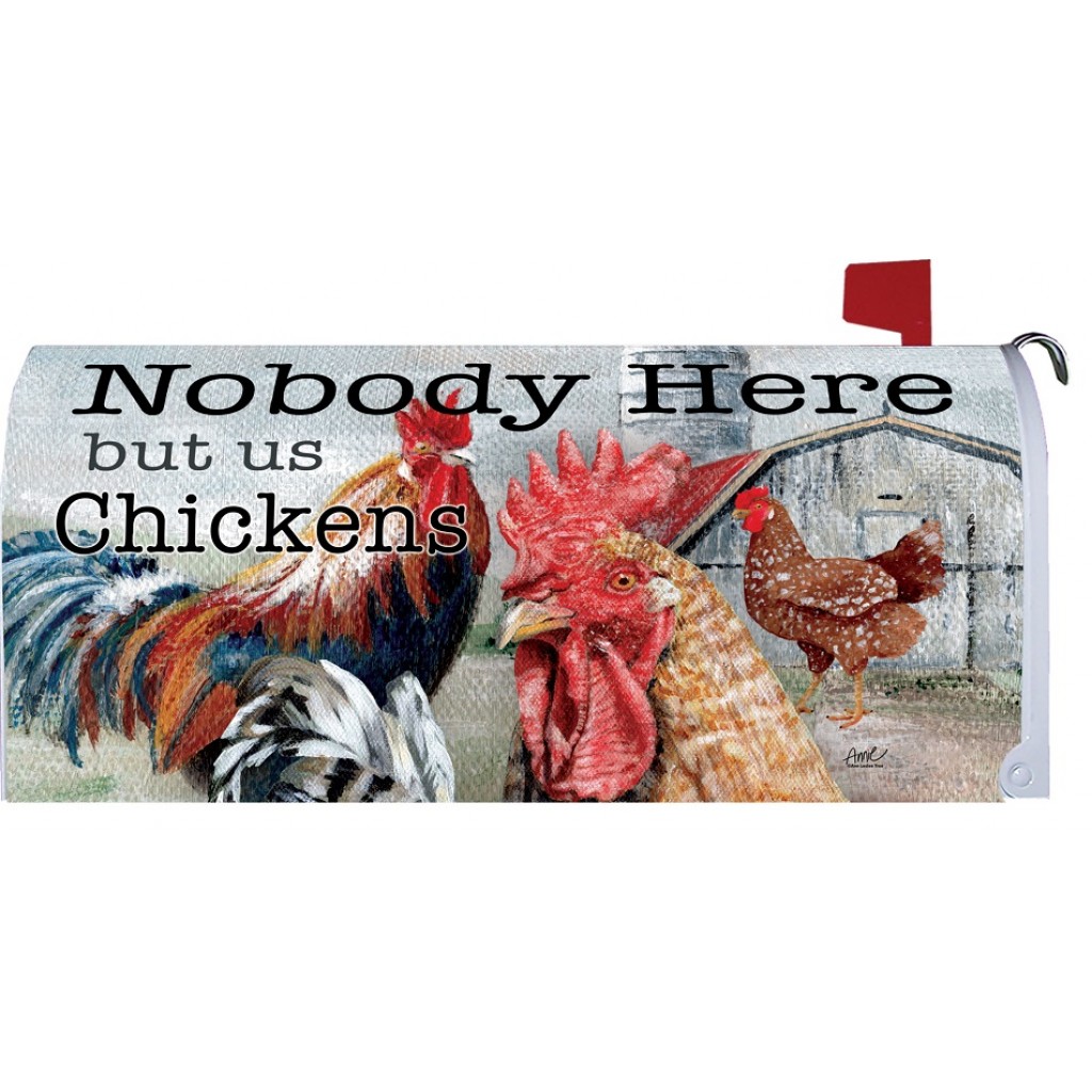 Chicken Farm Mailbox Cover | Mailbox Covers | Mailbox Wraps | Mailwrap