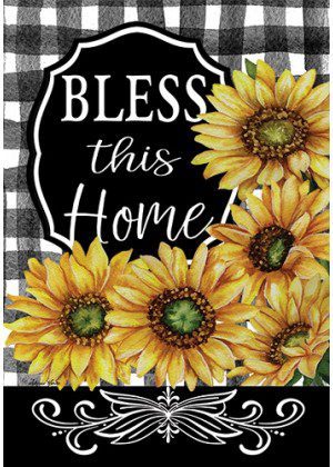 Home Sweet Sunflowers Flag | Inspirational, Floral, Summer, Flags