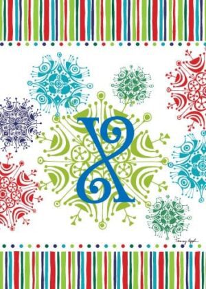 Snowflake Monogram Flags Category Image