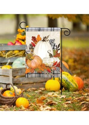Pumpkin Season Garden Flag | Fall, Decorative, Garden, Flags