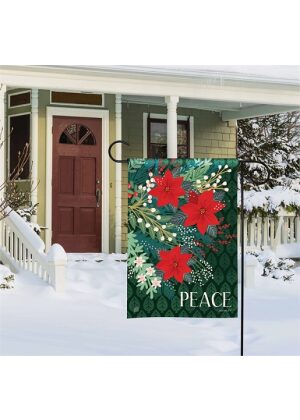 Winter Garden Garden Flag | Winter, Floral, Yard, Garden, Fla