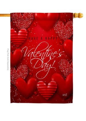 All of Heart House Flag | Valentine's Day, Valentine, House, Flags