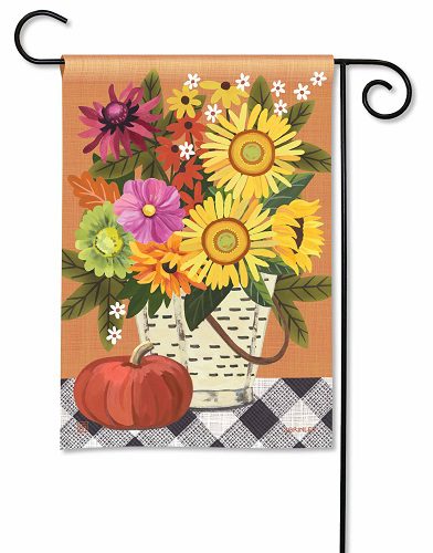 Autumn Basket Garden Flag | Fall, Floral, Yard, Garden, Flags