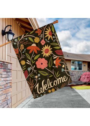 Gather and Be Grateful House Flag | Welcome, Fall, House, Flags