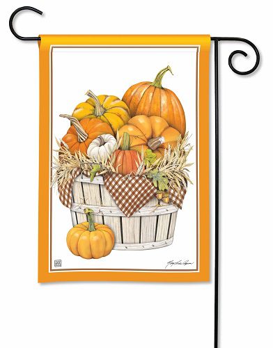 Pumpkins by the Bushel Garden Flag | Fall Flags | Garden Flags