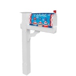 Patriotic Cupcakes Mailbox Cover | Mailbox Covers | Mailbox Wrap