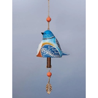 Bluebird Ceramic Bell | Bells | Decorative Bells | Ceramic Bells