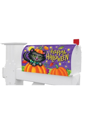 Halloween Cat Mailbox Cover | Mailbox Covers | Mailbox Wraps