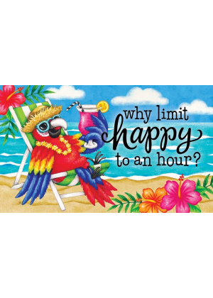 Why Limit Happy Doormat | Decorative Doormats | MatMates