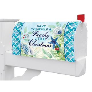 Beachy Christmas Mailbox Cover | Mailbox Covers | Mailbox Wraps