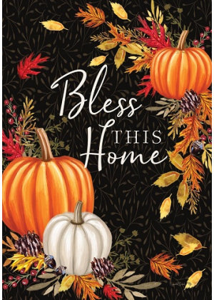 Bless This Home Flag | Fall Flags | Two Sided Flags | Cool Flags