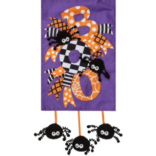 Boo Halloween Applique Flag | Applique Flags | Halloween Flags