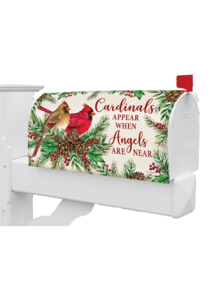 Cardinals and Angels Mailbox Cover | Mailbox Covers | MailWraps