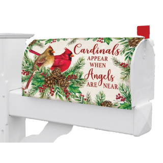 Cardinals and Angels Mailbox Cover | Mailbox Covers | MailWraps