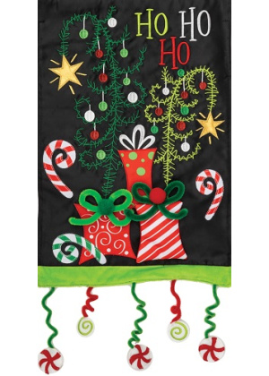 Christmas Trees Flag | Applique Flags | Christmas Flags | Cool Flag