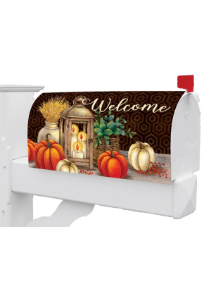 Fall Lantern Mailbox Cover | Mailbox Covers | Mailbox Wraps