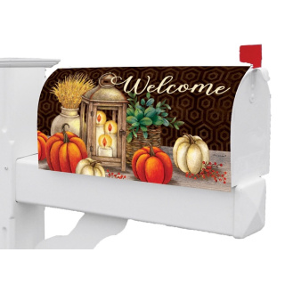 Fall Lantern Mailbox Cover | Mailbox Covers | Mailbox Wraps