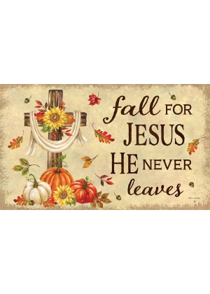 Fall for Jesus Doormat | Decorative Doormats | MatMates