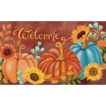 Grateful Pumpkins Doormat | Decorative Doormats | MatMates