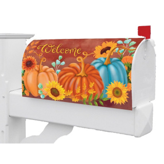 Grateful Pumpkins Mailbox Cover | Mailbox Covers | Mailbox Wraps