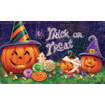 Happy Pumpkins Doormat | Decorative Doormats | MatMates