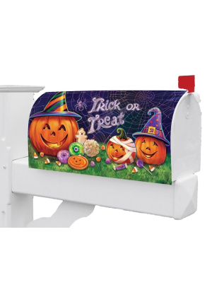 Happy Pumpkins Mailbox Cover | Mailbox Covers | Mailbox Wraps