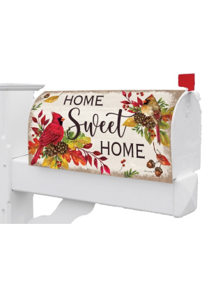 Home Sweet Cardinals Mailbox Cover | Mailbox Covers