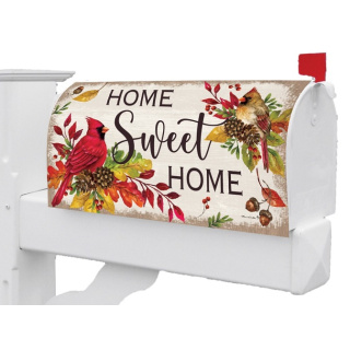 Home Sweet Cardinals Mailbox Cover | Mailbox Covers