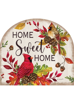 Home Sweet Cardinals Yard Sign | Yard Signs | Abor Mates