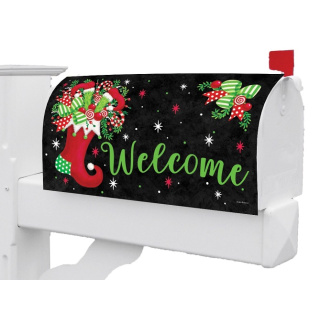 Jolly Stocking Mailbox Cover | Mailbox Covers | Mailbox Wraps