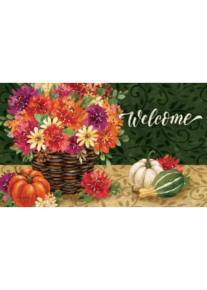 Mums Basket Doormat | Decorative Doormats | MatMates