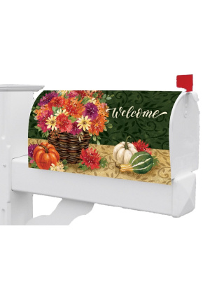 Mums Basket Mailbox Cover | Mailbox Covers | Mailbox Wraps