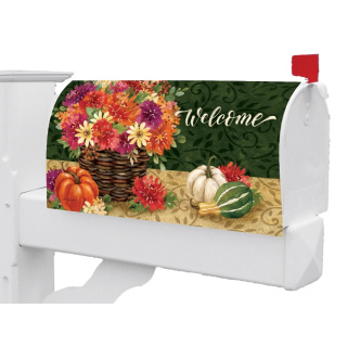 Mums Basket Mailbox Cover | Mailbox Covers | Mailbox Wraps