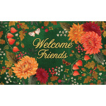 Mums on Green Doormat | Decorative Doormats | MatMates