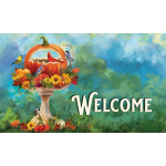 Pumpkin Feeder Doormat | Decorative Doormats | MatMates