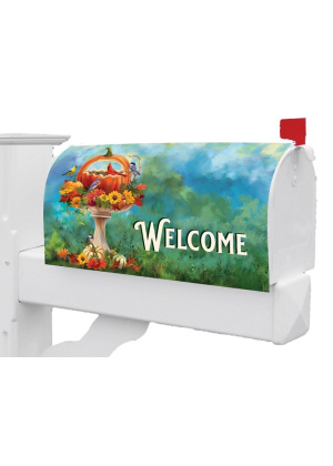 Pumpkin Feeder Mailbox Cover | Mailbox Covers | Mailbox Wraps