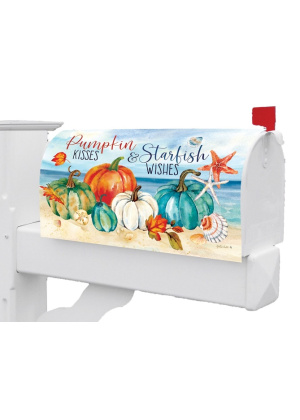 Pumpkin Kisses Mailbox Cover | Mailbox Covers | Mailbox Wraps