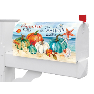 Pumpkin Kisses Mailbox Cover | Mailbox Covers | Mailbox Wraps