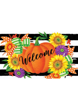 Pumpkin Splendor Doormat | Decorative Doormats | MatMates